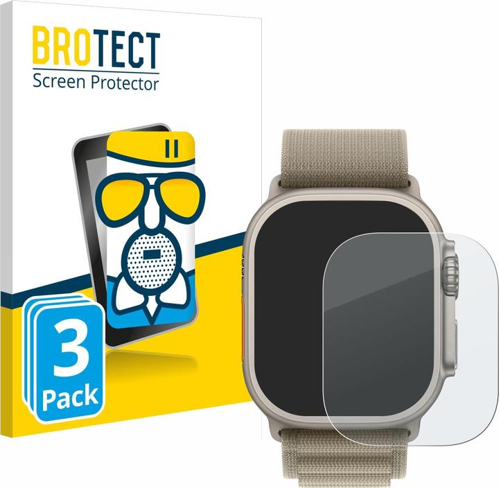 Actual product image BROTECT AirGlass Glass Matte (Apple Watch Ultra 2)