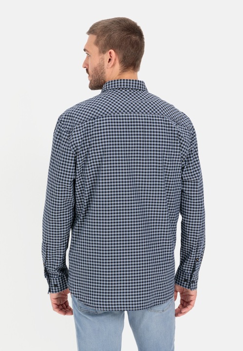 Actual product image Camel Active Vichy check shirt in pure cotton (6XL)