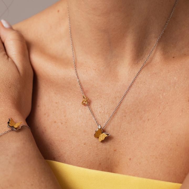 Actual product image One Damenhalskette Jewels OJBN01SG Silberfarben