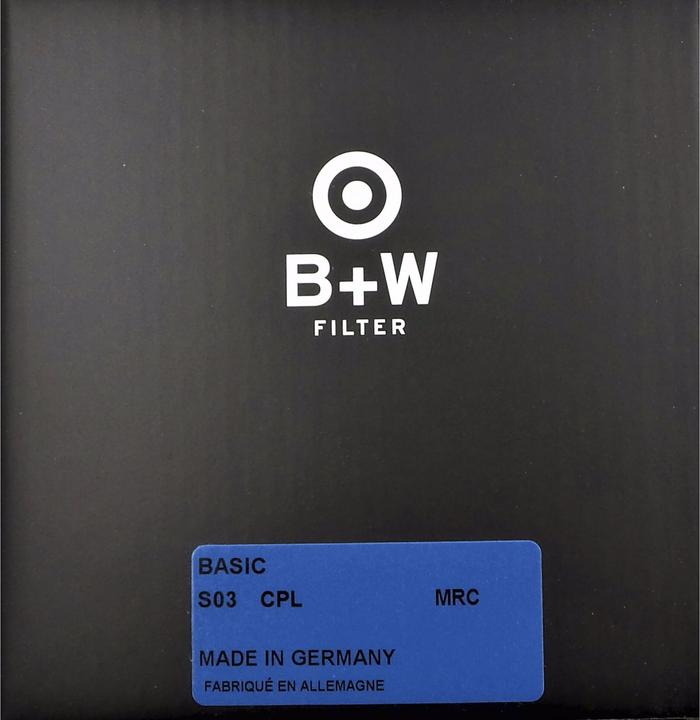Productafbeelding B+W BASIS CPL MRC 43mm (43 mm, Polarisatiefilter)