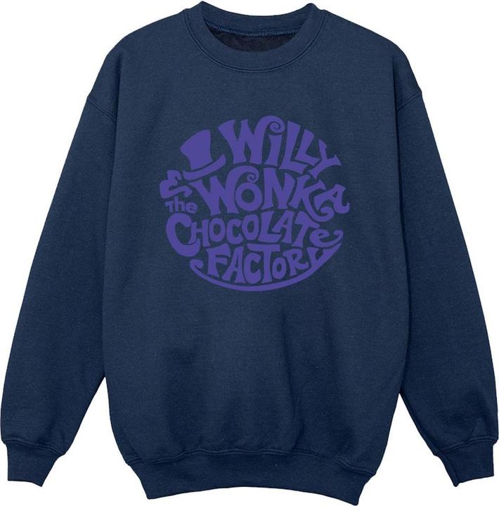 Immagine prodotto Willy Wonka & the Chocolate Factory Typed Logo Felpa Ragazzi (104)