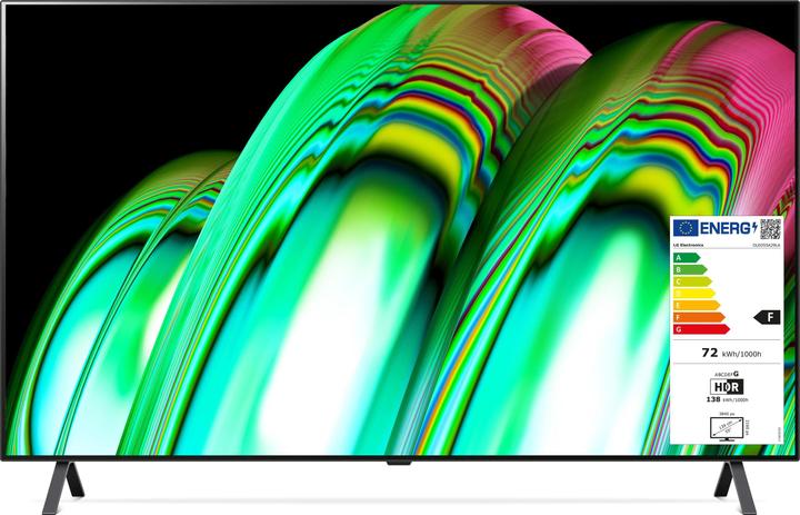 Actual product image LG OLED55A29LA (55", A2, OLED, UHD, 2022, CH)