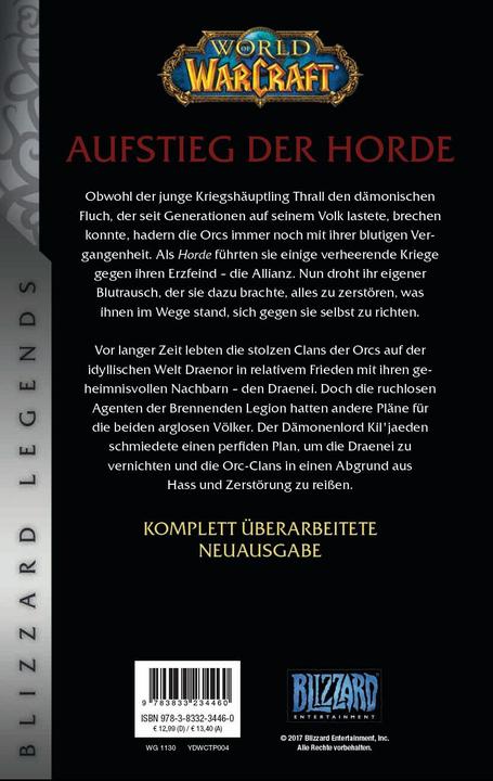 Produktbild Panini Der Aufstieg der Horde (Deutsch, Christie Golden, Jeff Grubb, 2017)