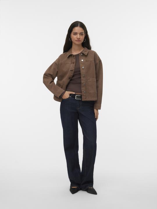 Actual product image Vero Moda Vmjamie Ls Denim Shacket Mix Ga Noos (S)