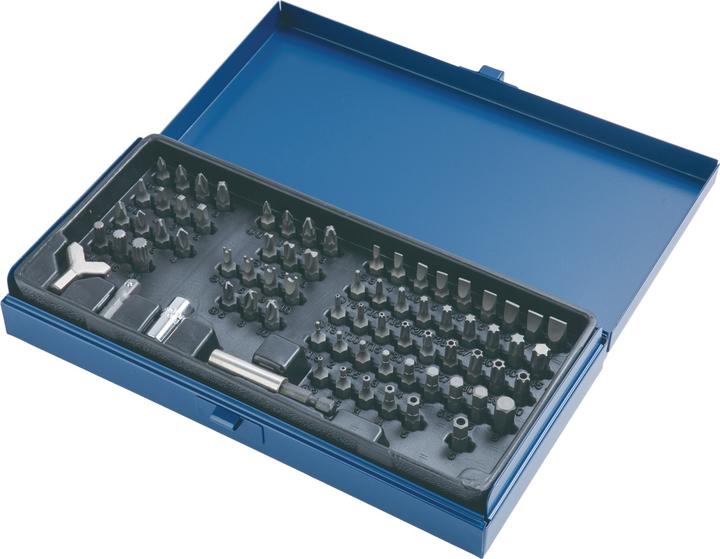 Actual product image Tecwerk Bitsortiment (Allen screw, Inner square, Internal multi-tooth, Screw slot, Tri-wing)