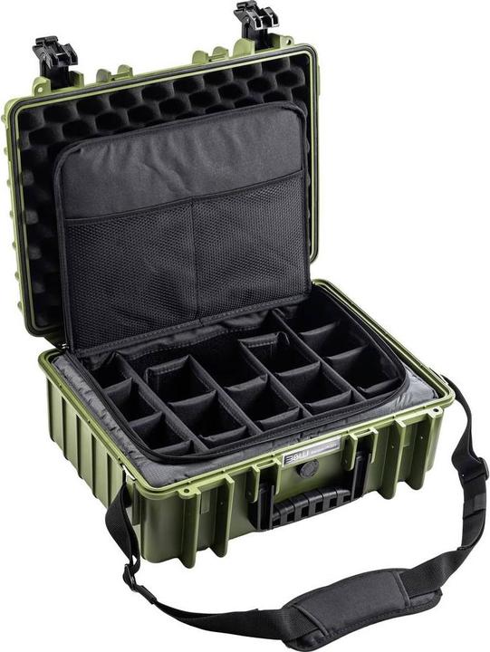 Image du produit B&W International Mallette de transport B&W Outdoor type 5000 avec étui photo bronze (Mallette photo, 22.10 l)