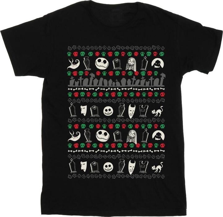 Produktbild Disney Nightmare Before Christmas Festive Icons TShirt Jungen (116)