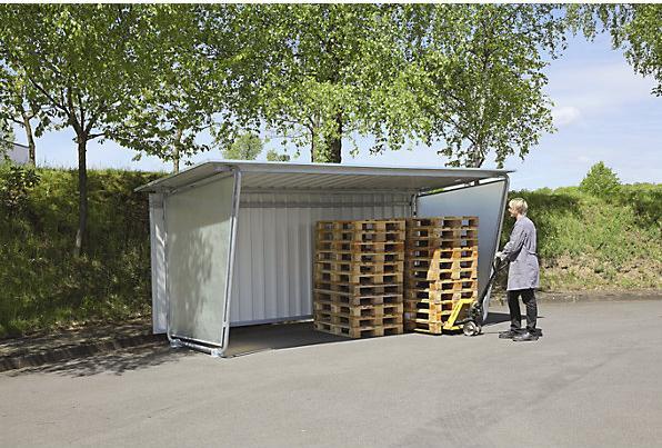 Image du produit kaiserkraft Paroi latérale pour abri de toit plat