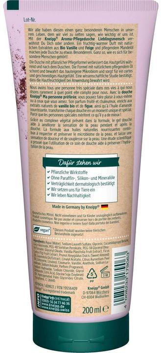 Actual product image Kneipp Favourite person (200 ml)