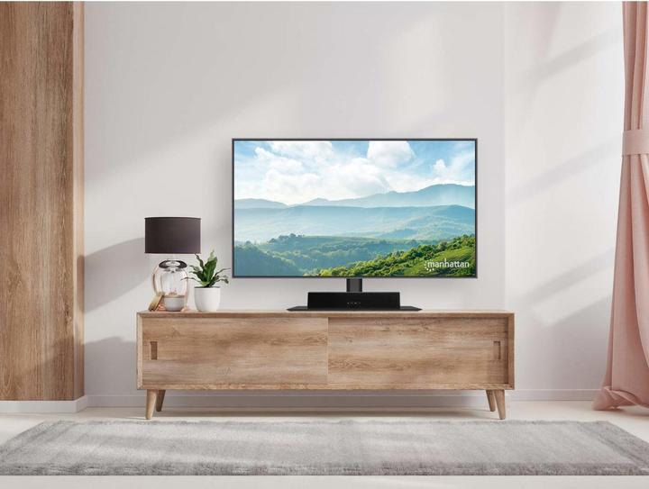 Image du produit Manhattan Support pour téléviseur réglable en hauteur au maximum (Tables, 65", 45 kg)