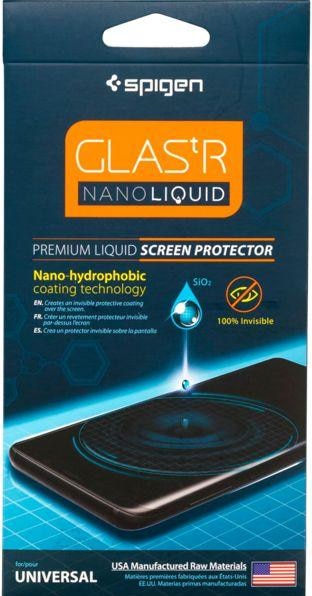 Actual product image Spigen Glass.tR Nano Liquid (1 Piece, Samsung Galaxy S9)