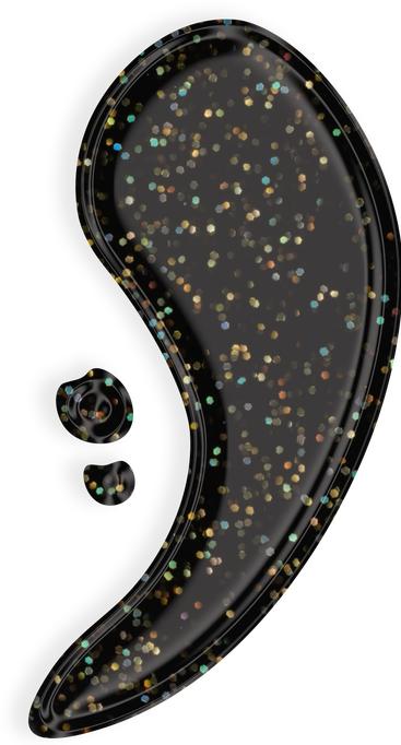 Immagine prodotto CND Smalto UV Shellac Opulent Onyx No. 483 Nero Glitterato (Nero, Vernice UV gel)