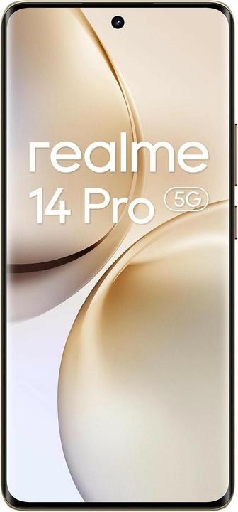 Image du produit realme 14 Pro (256 Go, Blanc nacré, 6.77", Double SIM, 5G)