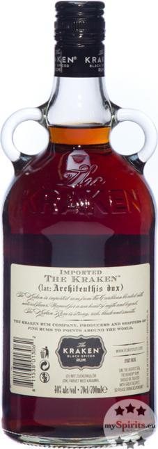 Produktbild Kraken Rum Black Spiced (1 x 70 cl)