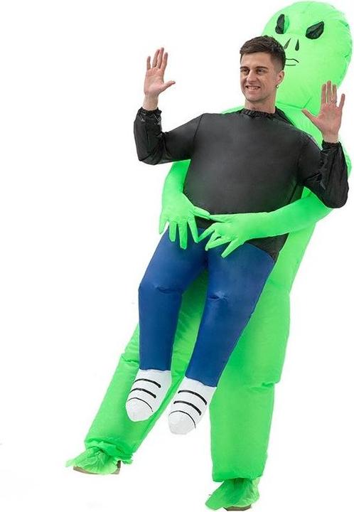 Actual product image I Am Creative Aufblasbares Alien Verkleidung für Erwachsene Motto Party Kostüm (M, L)