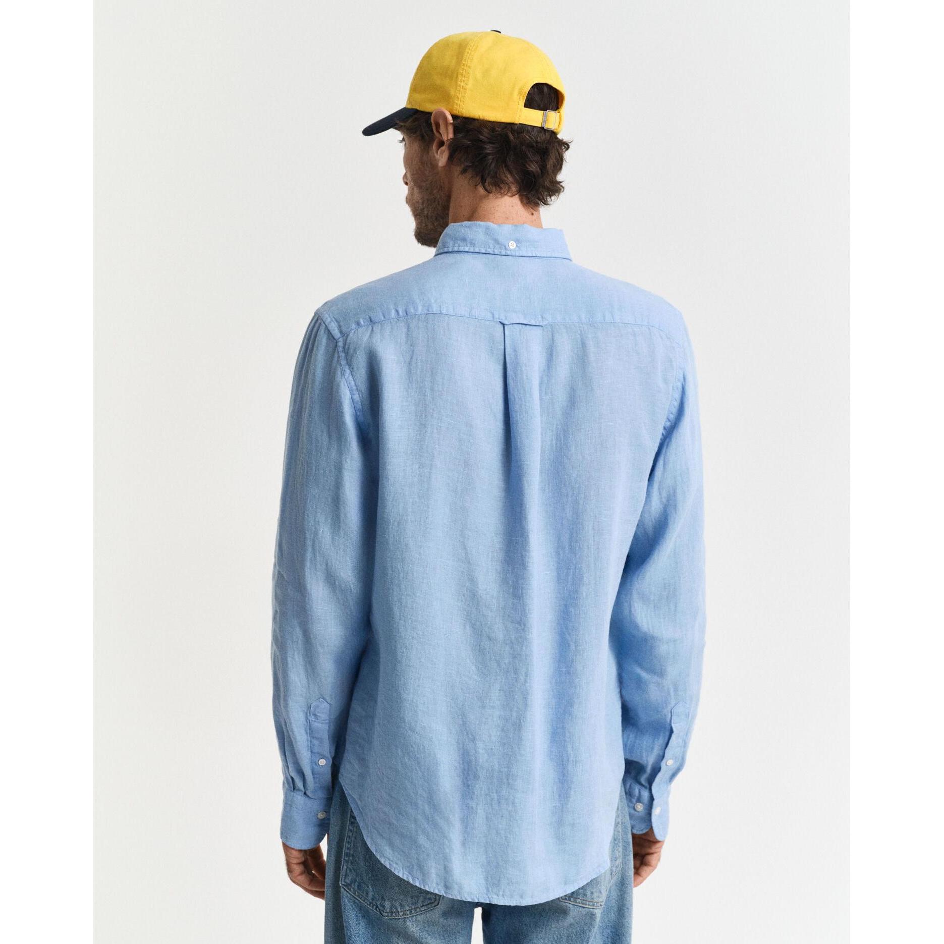 Thumbnail - GANT, Herren, Hemd, Garment-Dyed, Blau, (XL)