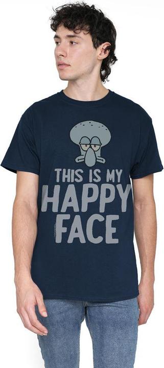 Immagine prodotto Spongebob Squarepants Maglietta Faccia Felice Uomo (XL)