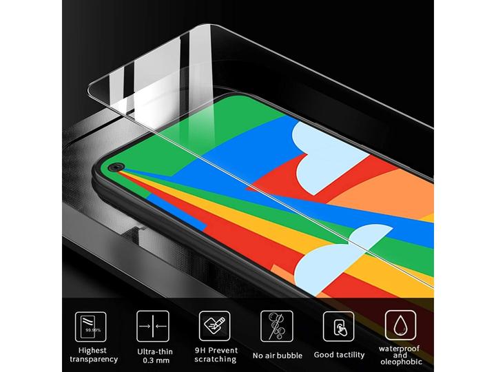 Actual product image Screenguard Panzerglas (1 Piece, Google Pixel 5)