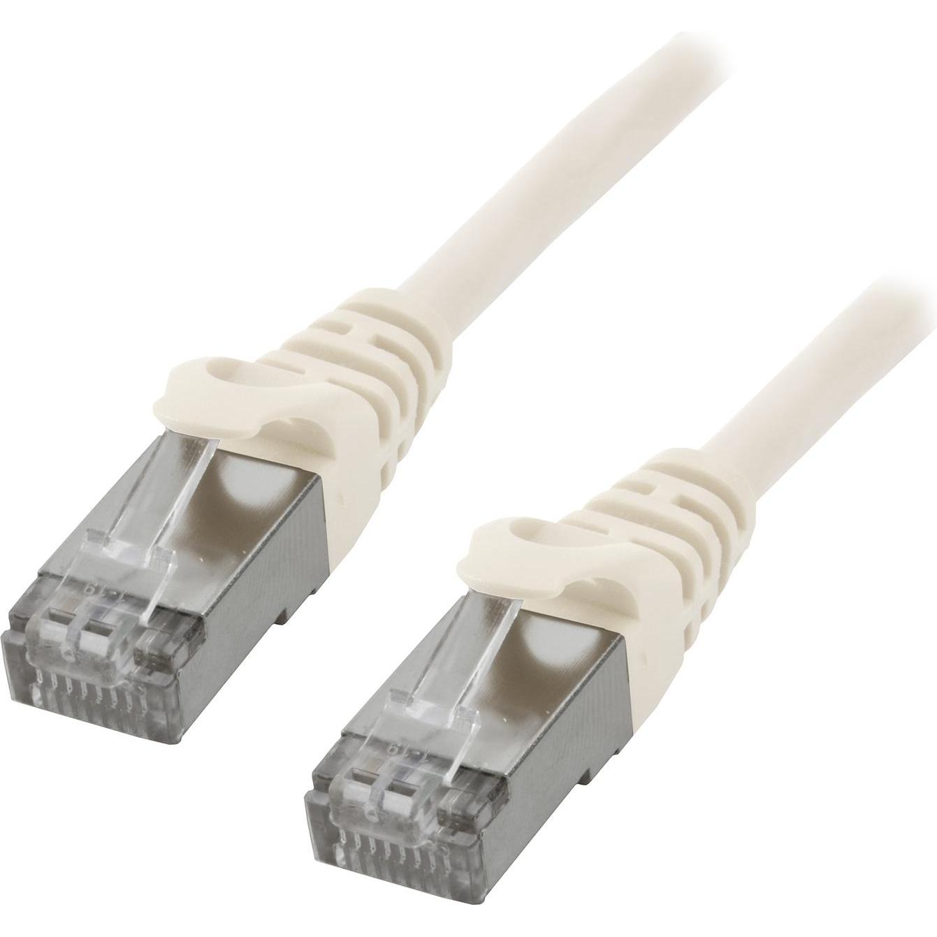 MCL RJ45 CABLE 100PERCENTAGE COPPER CAT 6A S/FTP LSZH 10M WHITE (S/FTP, CAT6a, 10 m) (IC5K99A06ASH10W)
