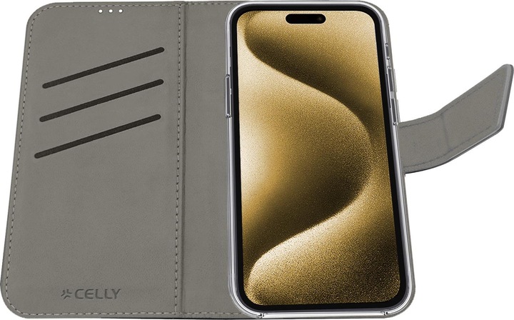 Produktbild Celly Wally Tasche Iphone 16 Plus Bk (Apple iPhone 16 Plus)