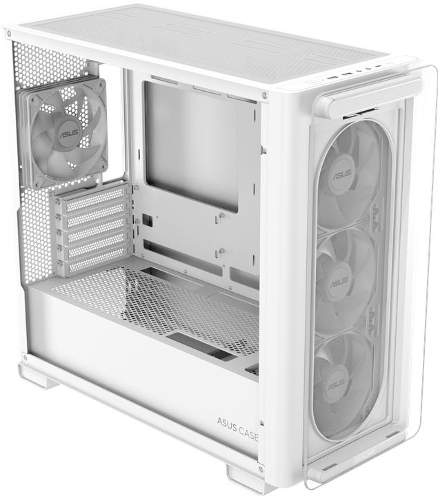 Actual product image ASUS Go A23 PLUS TG ARGB WHITE (mATX, Mini-ITX)