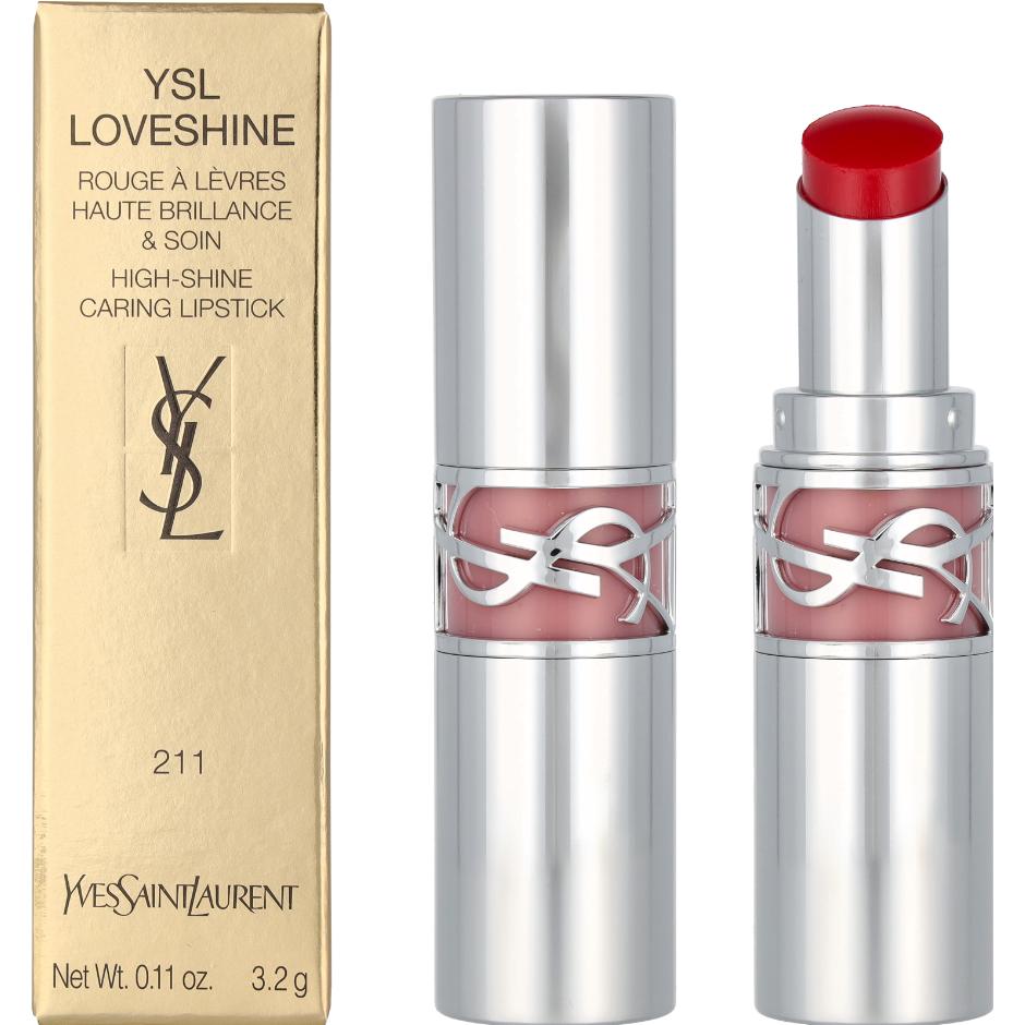 Thumbnail - Yves Saint Laurent, Lippenstift + Lipgloss, Loveshine Rouge Volupte Shine Lippenstift 211 (211 Ardent Carmine)