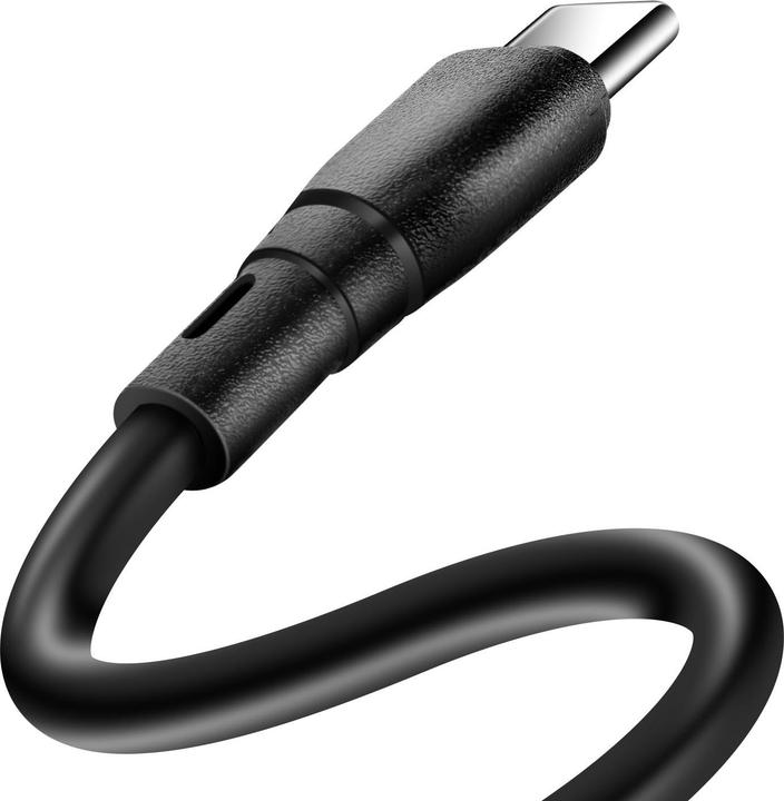 Actual product image Cable Blue Star BLUE STAR ECO cable 3A 60W Type C to Type C PJ73-13-3 1m black (1 m, 60 W)