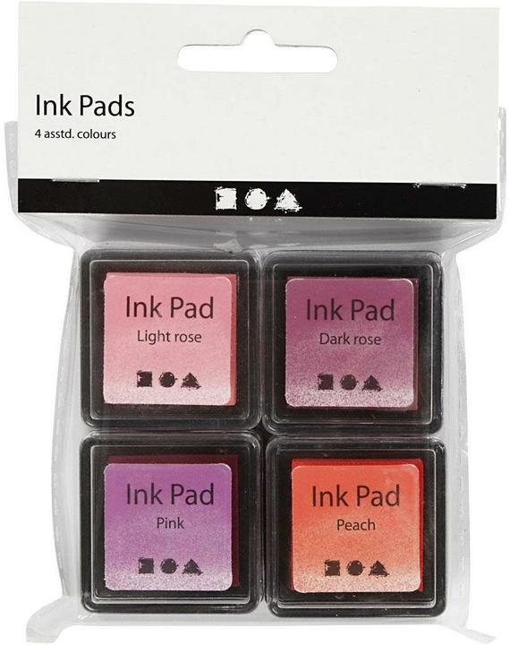 Produktbild Creativ Company Stempelkissen Ink Pad Orange, Rosa, Rot