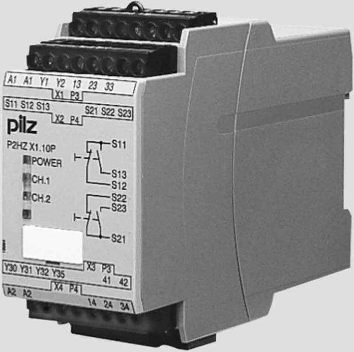 Actual product image Pilz 777341 P2HZ X1.10P 24VDC 3n/o 1n/c 2so