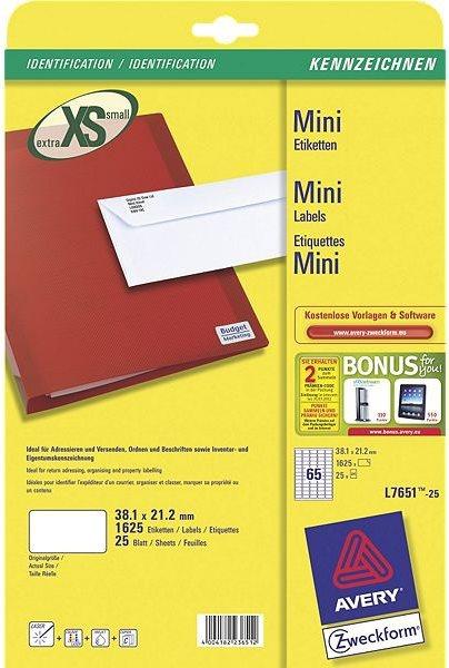 Produktbild Avery Adressaufkleber