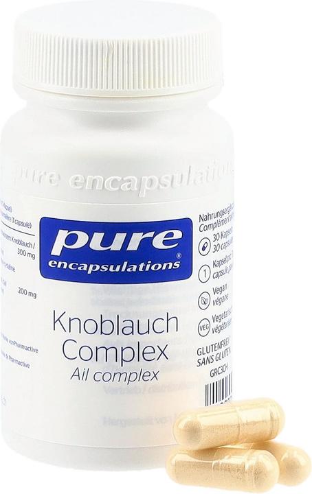 Actual product image Pure encapsulations Garlic Complex (30 pcs., Capsules, 34 g)