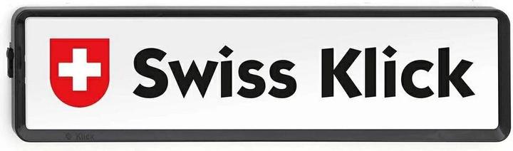 Swissklick Nummerrahmen (Heck, Langformat)
