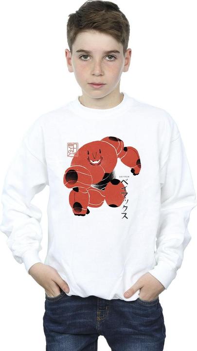 Actual product image Disney Boys Big Hero 6 Baymax Suite Pose Sweatshirt (104)