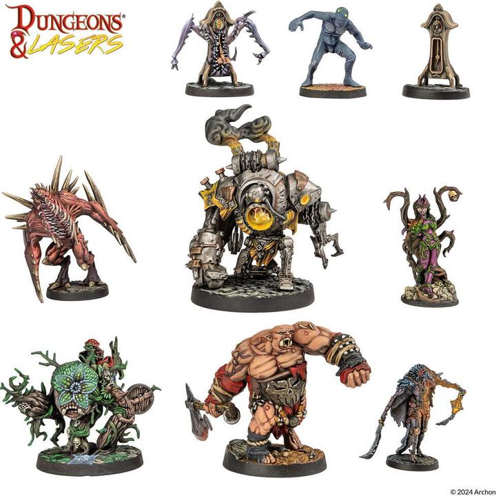 Produktbild Archon Studio Dungeons & Lasers - Figurines - Deuslair - Deceptive Encounters (Englisch)
