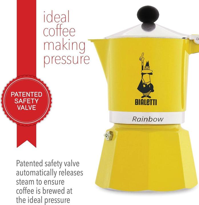 Produktbild Bialetti Rainbow 3 Tassen (3 T.)