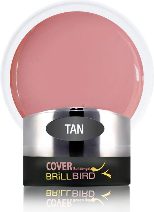 Produktbild BrillBird Cover Pink gel TAN 15ml (Cover Pink gel TAN 15ml, Gel-Effekt Nagellack)