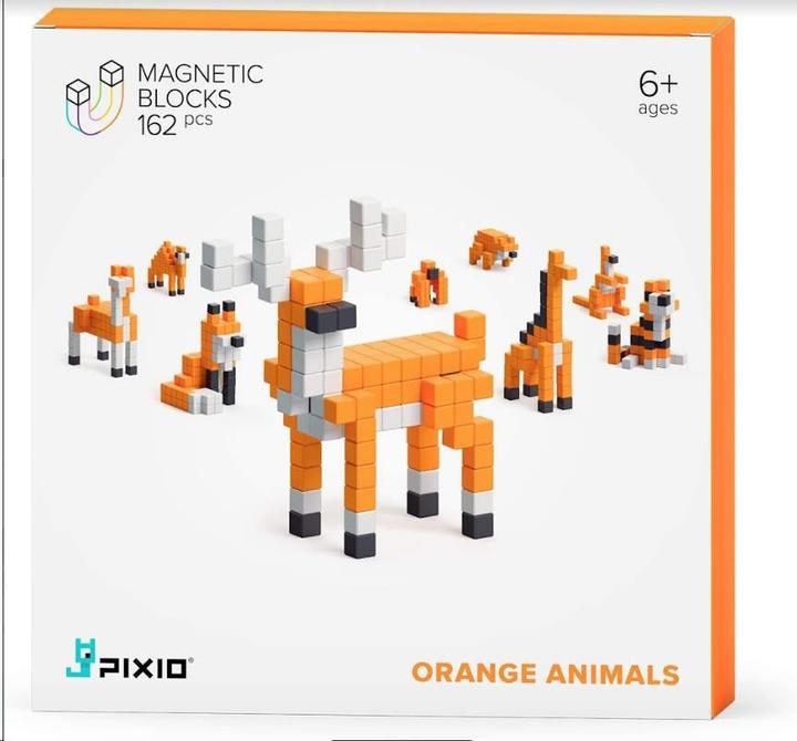 Image du produit Pixio Set d'aimants Orange Animals
