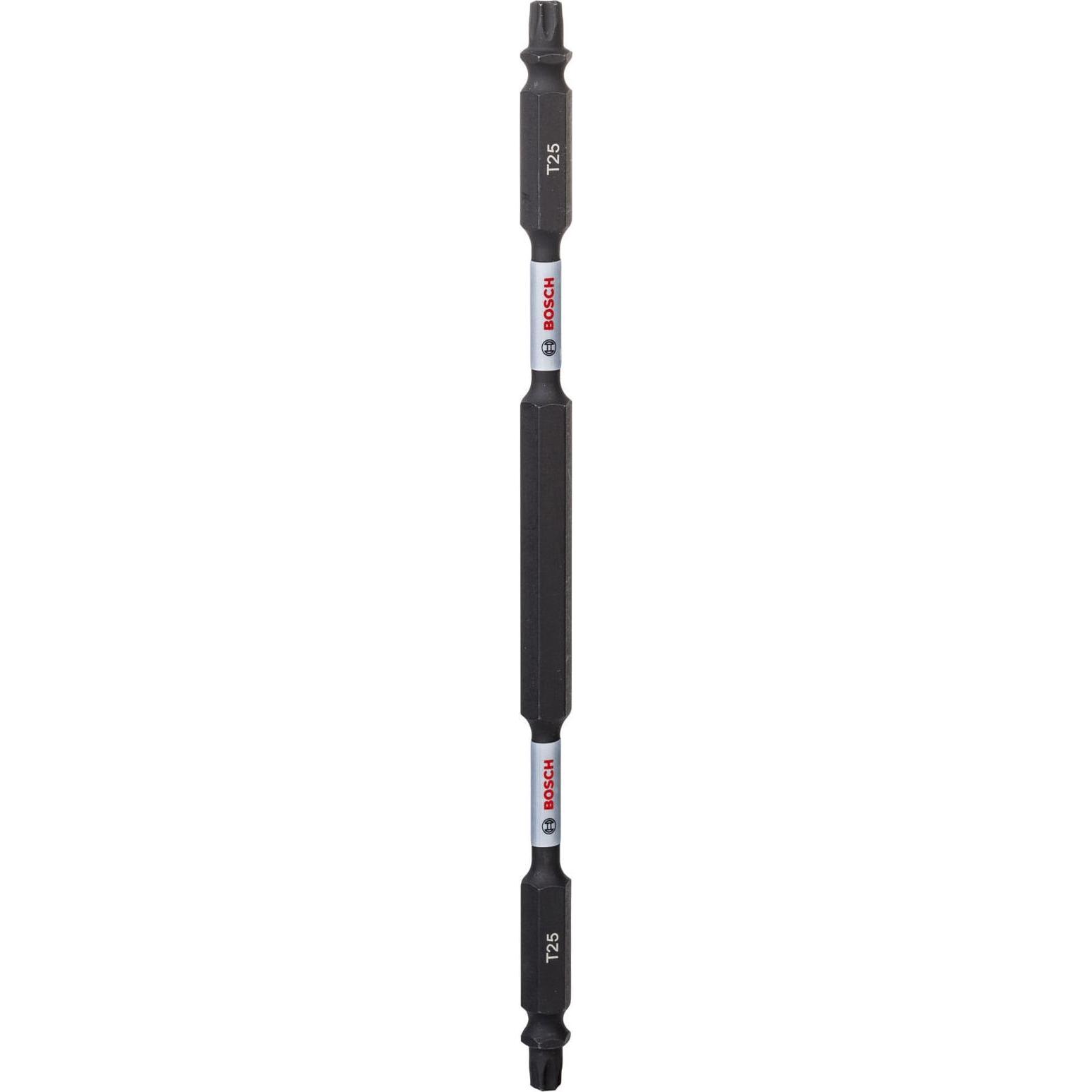Bosch Professional Zubehör, Chiave a bussola, Set di punte a doppia lama Impact Control. 3 pezzi. T25. 150 mm (Esagonale)