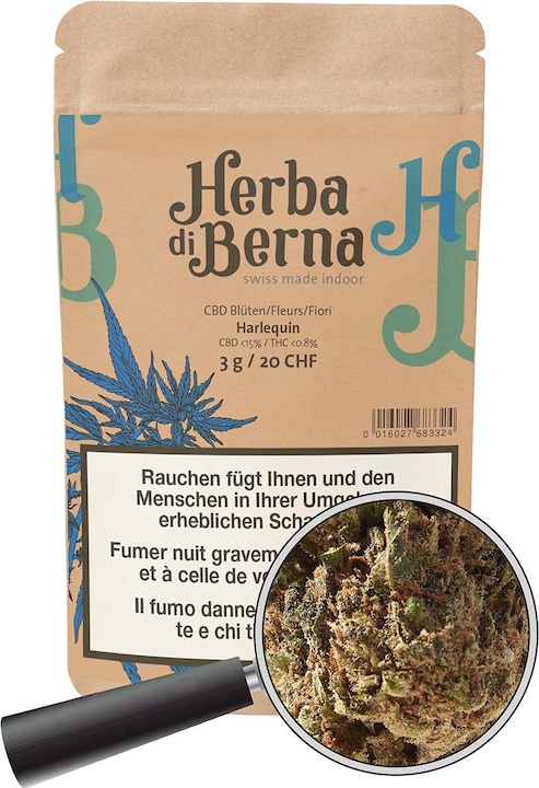 Image du produit Herba di Berna Harlequin (10 g, Intérieur)