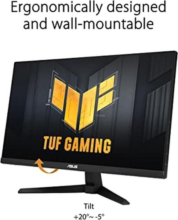 Actual product image ASUS TUF Gaming VG249QM1A (1920 x 1080 pixels, 23.80")