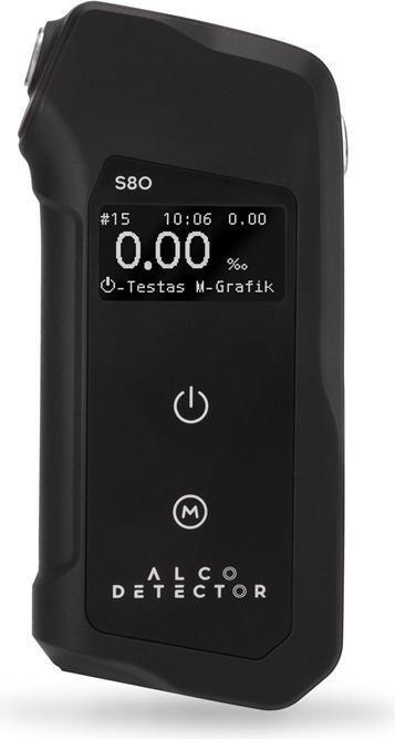 Image du produit Alcodetector Alkotesteris S80