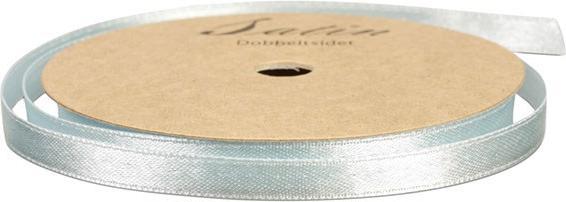 Image du produit Øvrige Ruban satin 10mm 10m bleu clair (Ruban)