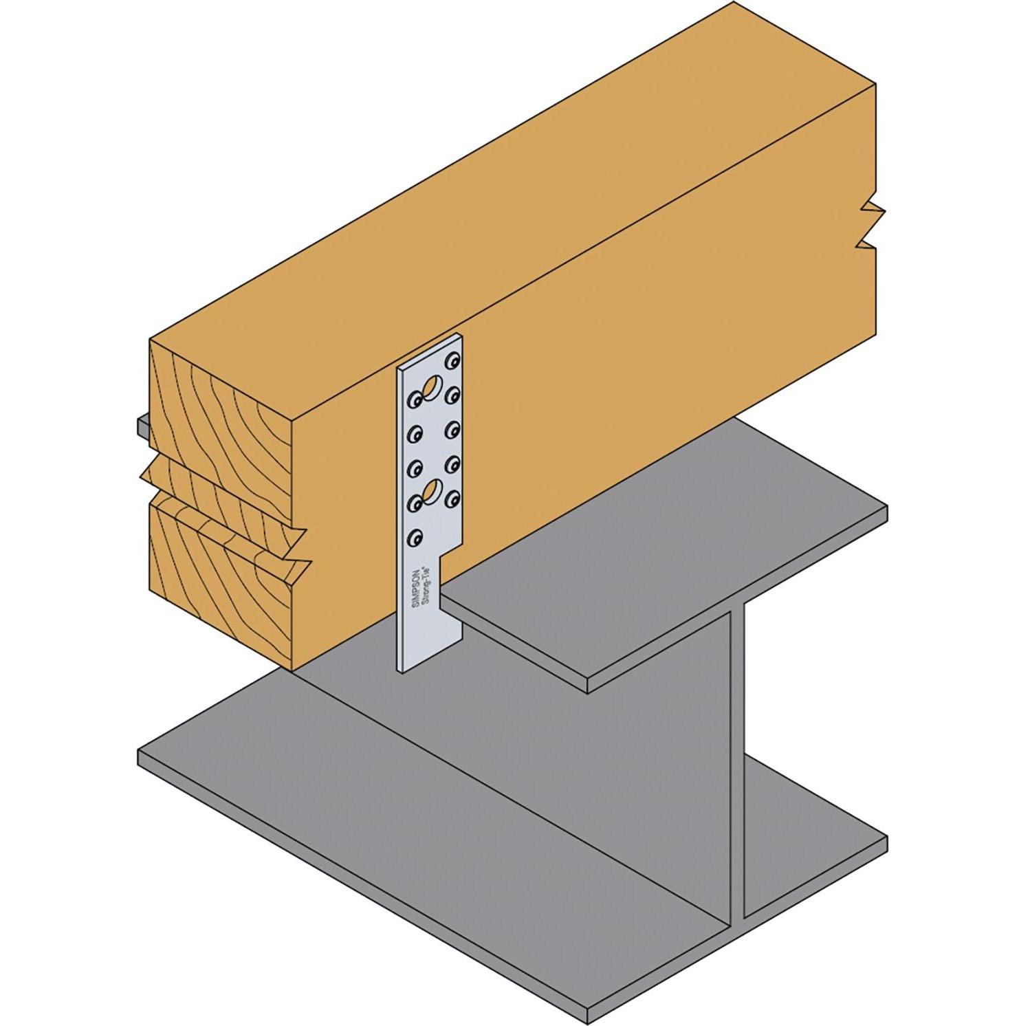Thumbnail - Simpson Sst, Baubeschläge + Holzverbinder, HE-Anker (1 Stk.)