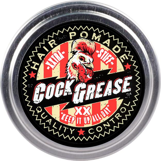 Actual product image Cock Grease Extra Stiff Hair Pomade 100 g (Hair wax, 100 g)
