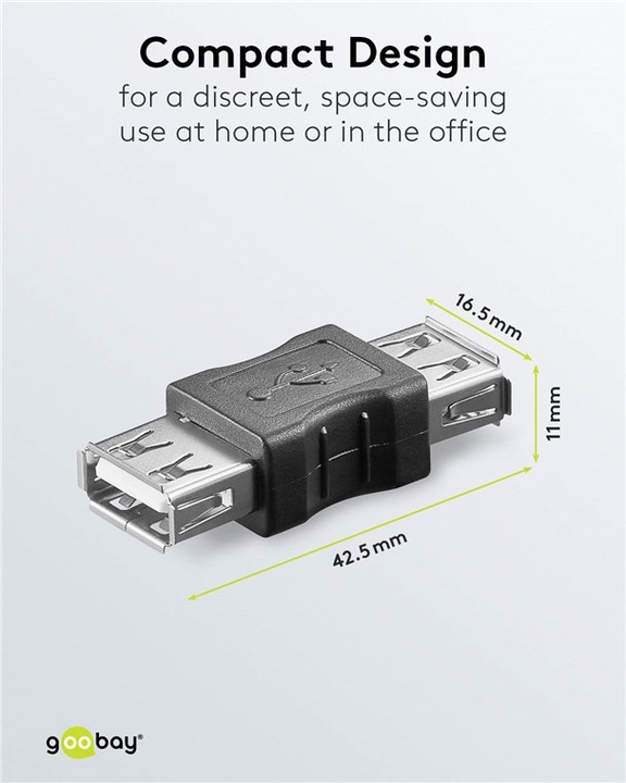 Produktbild Goobay USB 2.0 zu (USB 2.0)