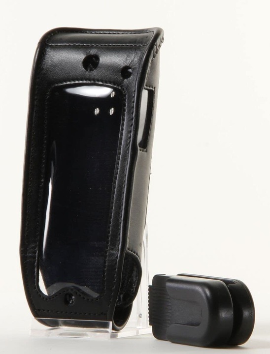 Actual product image Soryt Leather case Alcatel Mobile 300/400,swivel clip