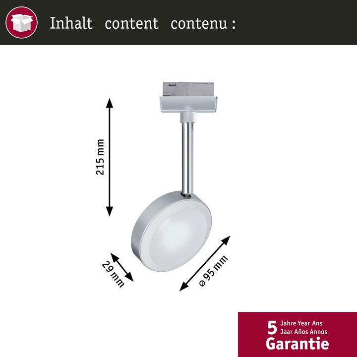 Produktbild Paulmann URail Spot Discus (440 lm)