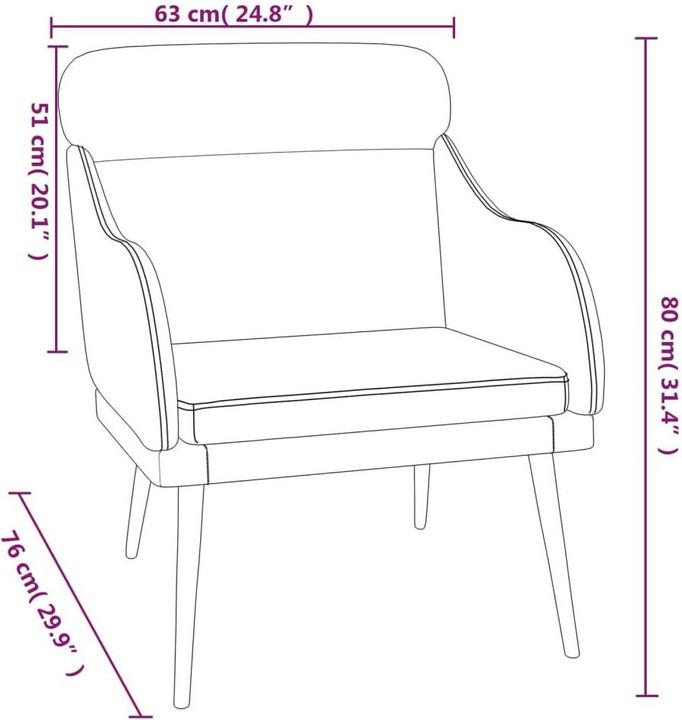 Produktbild vidaXL Sessel