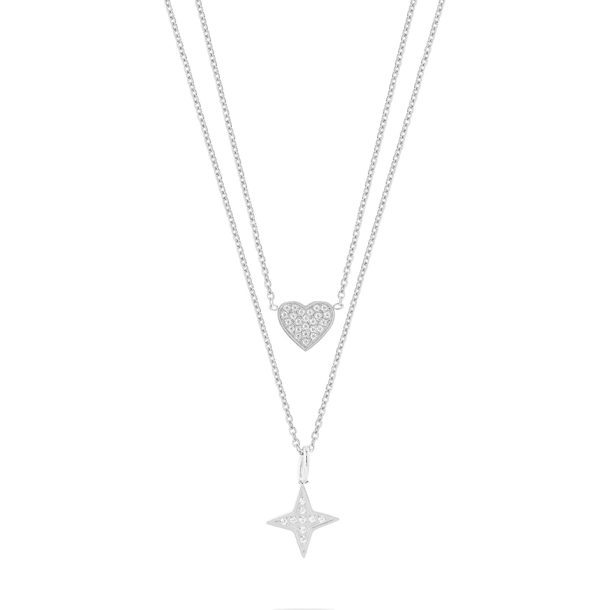 Guido Maria Kretschmer, Halsschmuck, Kette, (Edelstahl, 43 cm)