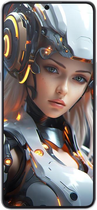 Actual product image Cubot Max 5 (256 GB, White, 6.95")